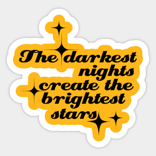 bright stars Sticker